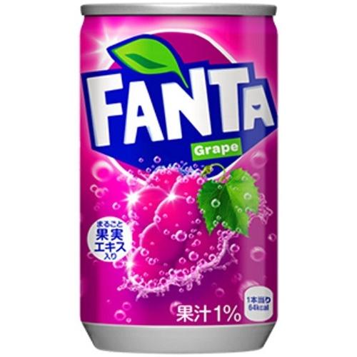 Напиток Hokkaido Coca-Cola Fanta Grape газированный, 160 мл