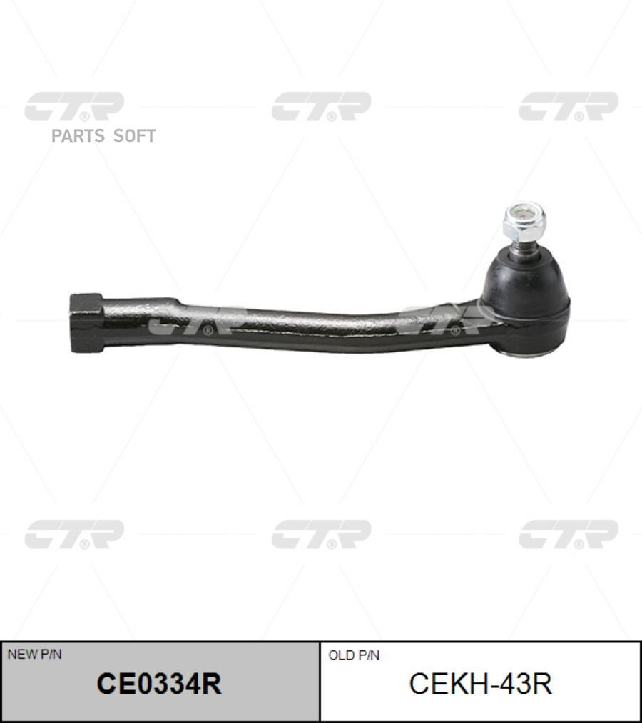 

CTR CEKH-43R Наконечник рулевой тяги правый Hyundai H1/Starex (08-) (нов арт CE0334R) CEKH