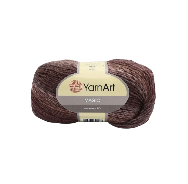

Пряжа YarnArt Magic 100г, 200м (100% шерсть) (572 меланж), 5 мотков, Magic