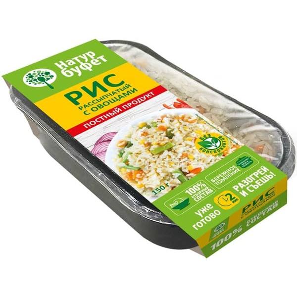 

Рис Натурбуфет рассыпчатый с овощами 150 г