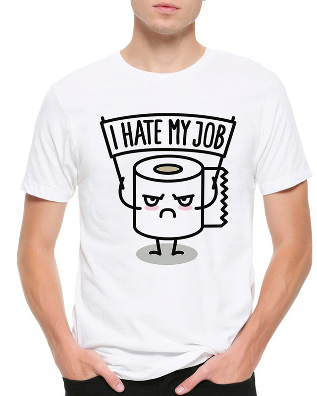 

Футболка Design Heroes "Я ненавижу свою работу" / Мужская Белая M, DSN-897510w-2fut