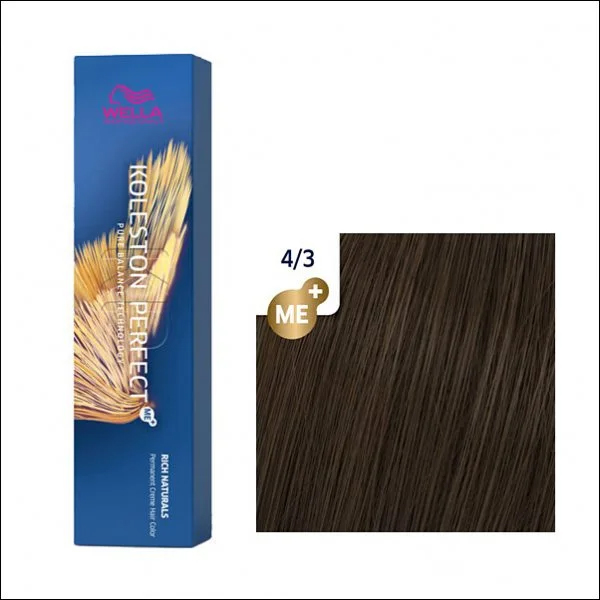

Wella Koleston Perfect ME+ 4/3 (Тоффи), 60 мл. (Золотистые тона)