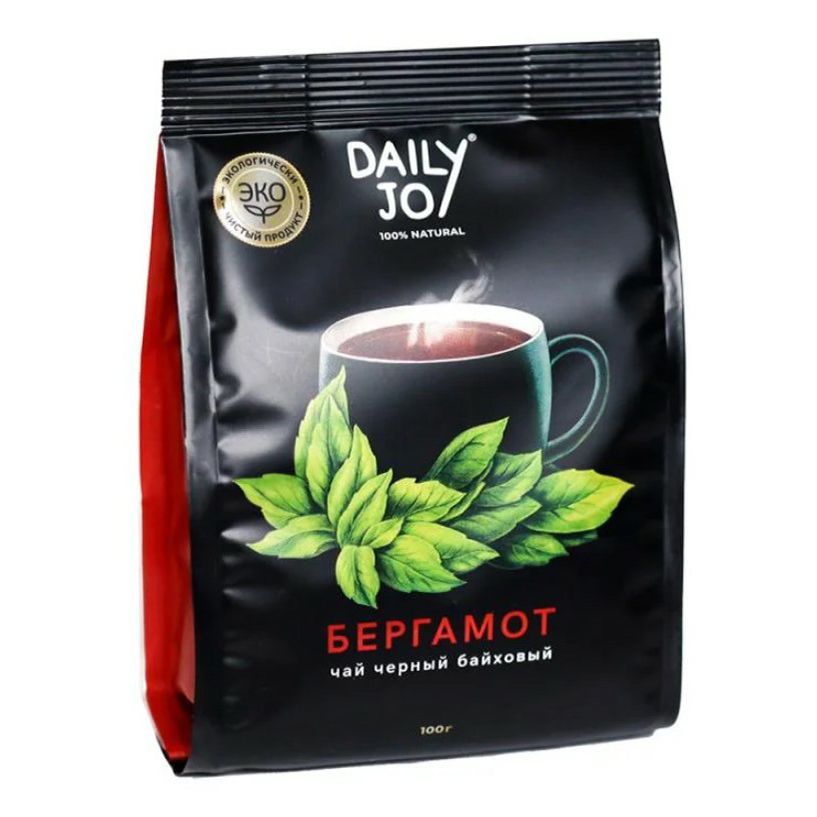 

Чай черный Daily Joy Бергамот листовой 100 г
