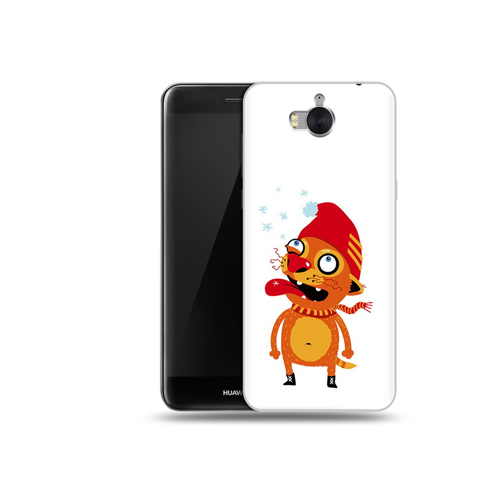 

Чехол MyPads Tocco для Huawei Y5 Зимний кот (PT91582.58.88), Прозрачный, Tocco