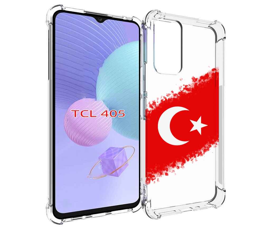 

Чехол MyPads флаг Турции для TCL 405, Tocco