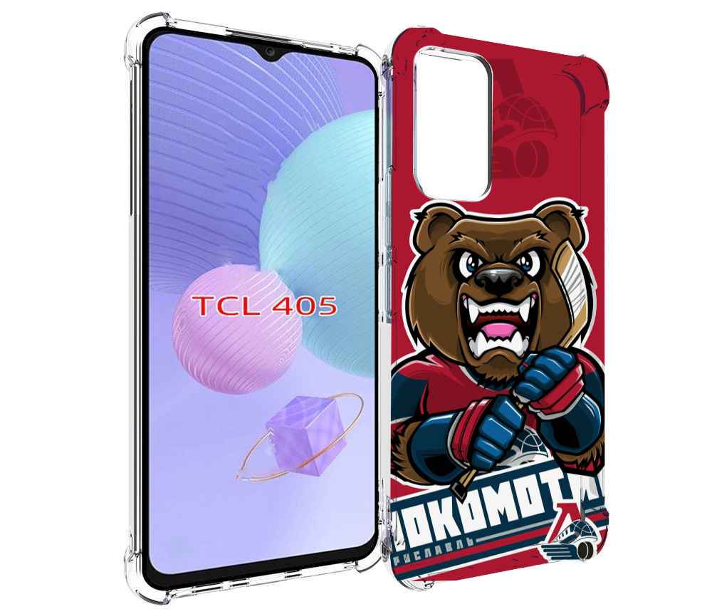

Чехол MyPads хоккей локомотив ярославь мужской для TCL 405, Tocco