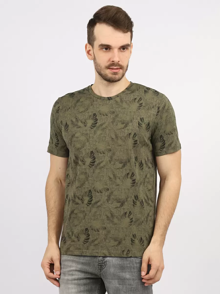 

Футболка мужская A passion play 231TR(XT-0005) хаки S, 231TR(XT-0005)