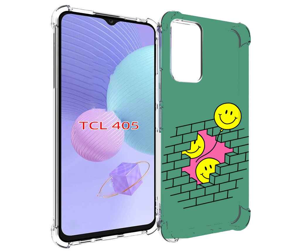 

Чехол MyPads шарики в стене для TCL 405, Tocco