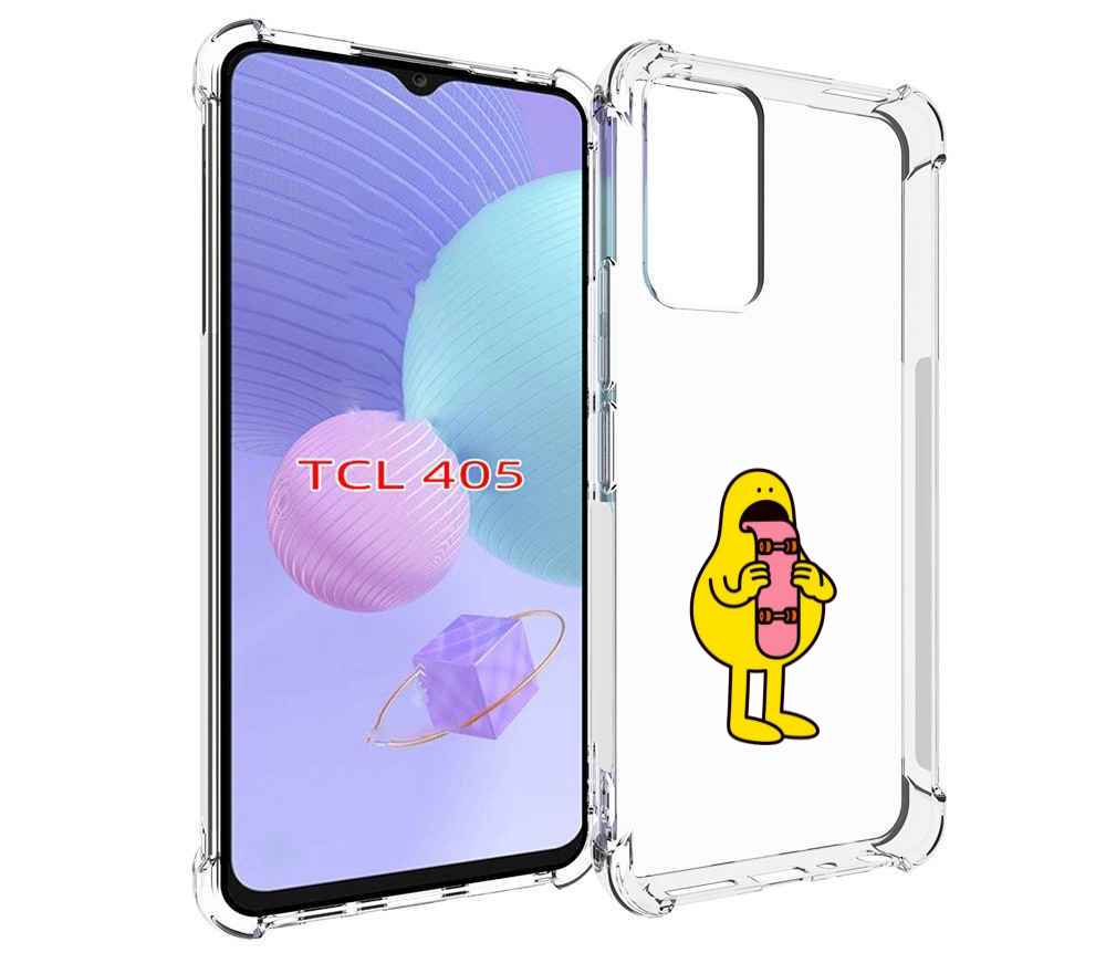 

Чехол MyPads язычок скейтер для TCL 405, Tocco