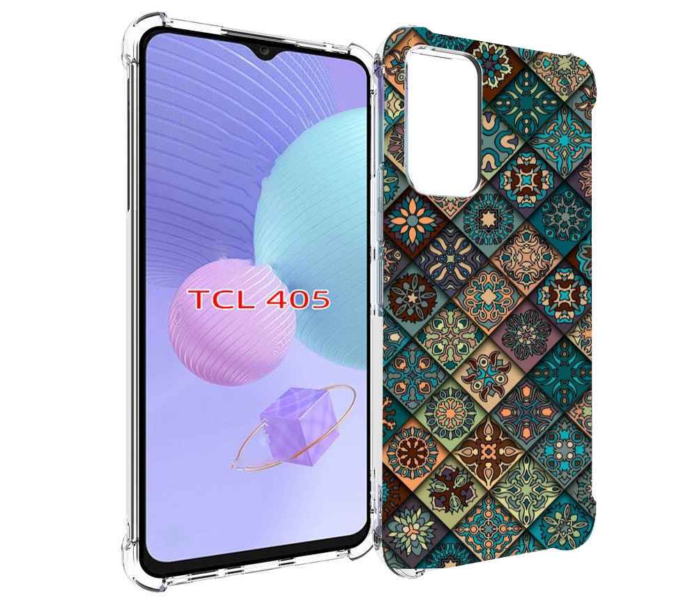 

Чехол MyPads ячейки с арнаментами для TCL 405, Tocco