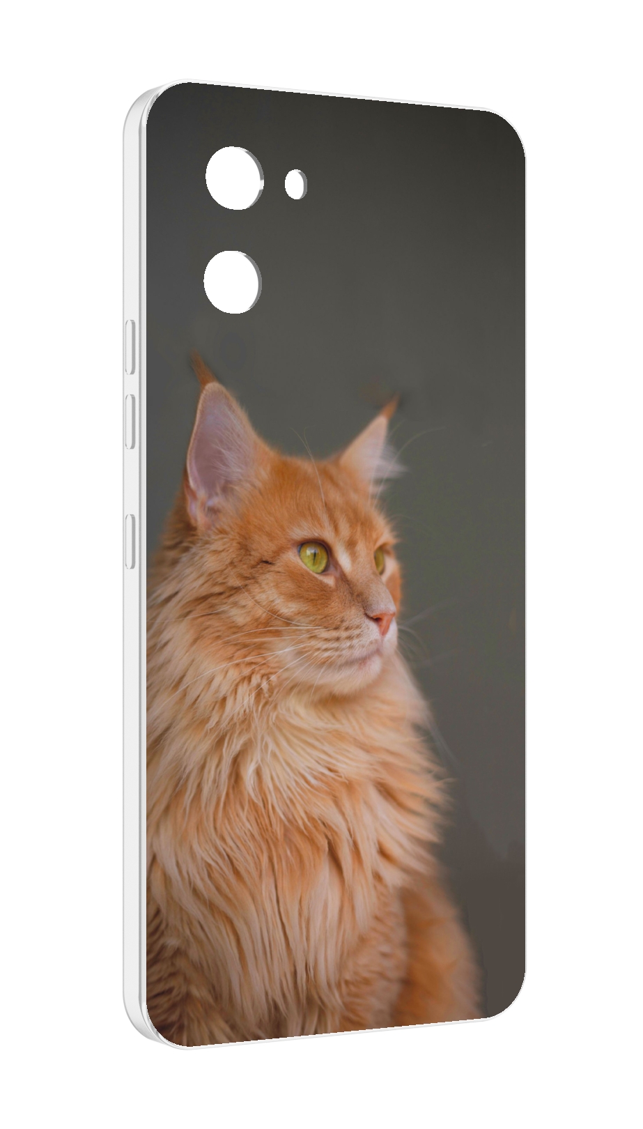 

Чехол MyPads кошка меин кун 1 для UMIDIGI G1, Прозрачный, Tocco