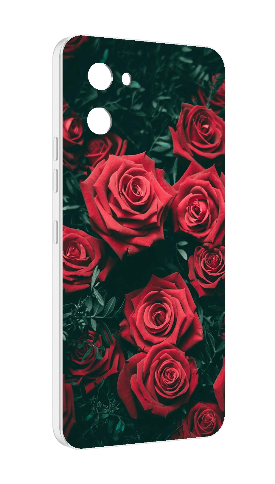 фото Чехол mypads красные-бархатные-розы для umidigi g1