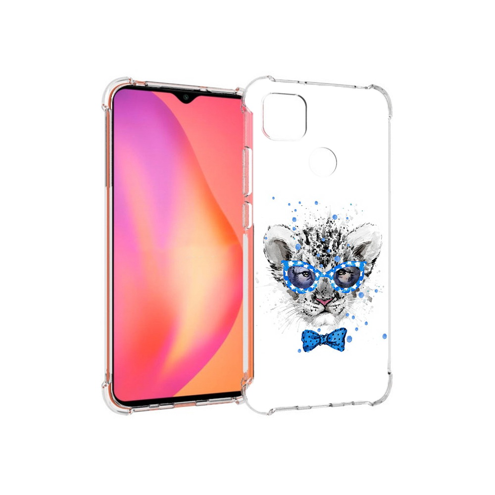 

Чехол MyPads Tocco для Xiaomi Redmi 9C тигренок с бабочкой (PT152115.265.642), Прозрачный, Tocco