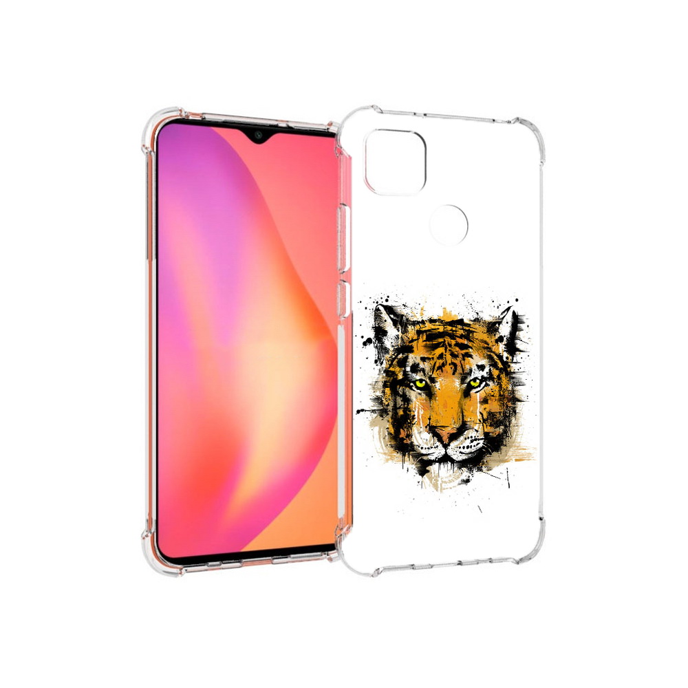 

Чехол MyPads Tocco для Xiaomi Redmi 9C тигруля (PT152115.265.643), Прозрачный, Tocco