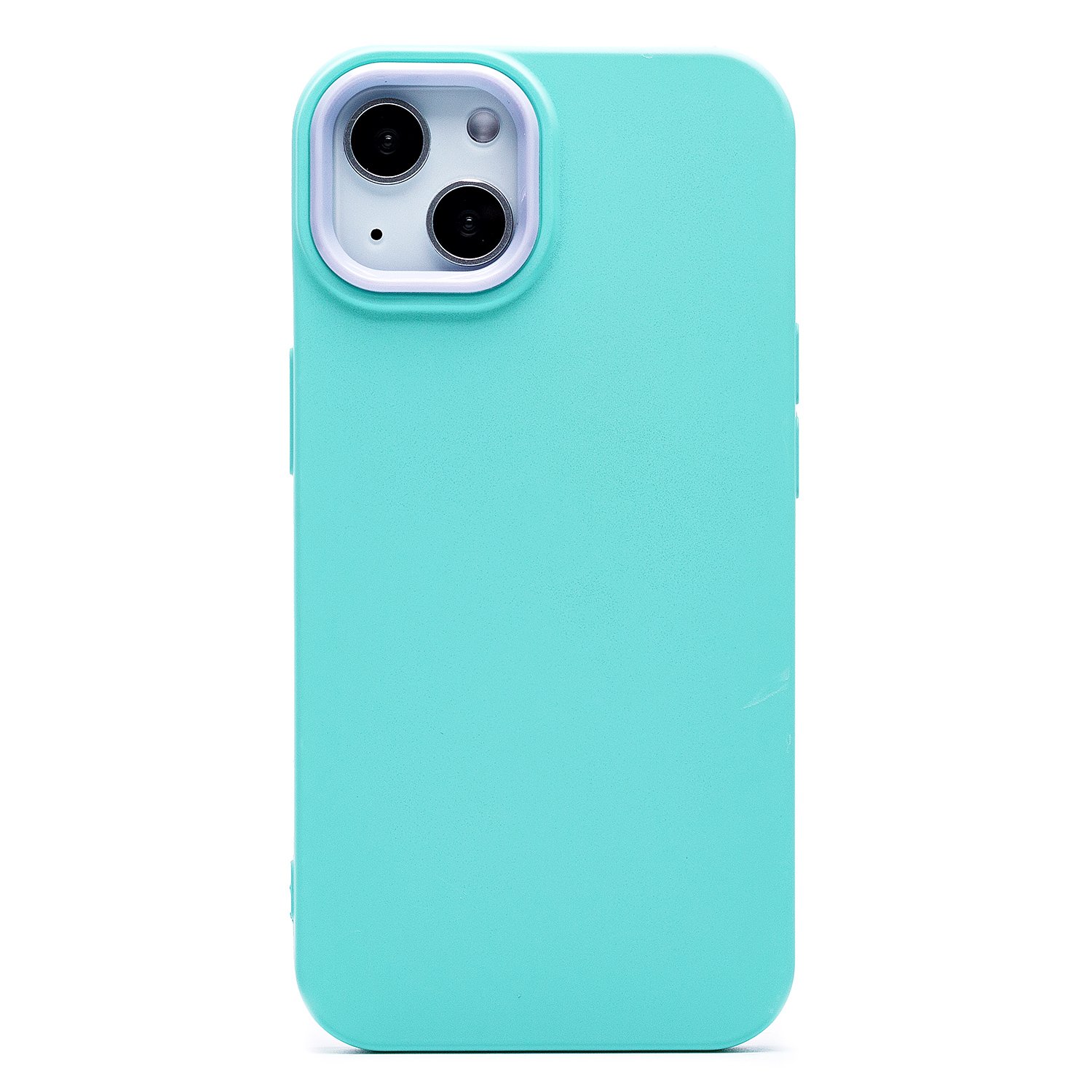 

Чехол iPhone 13 силиконовый матовый №4 <мятный>, Бирюзовый, iPhone 13