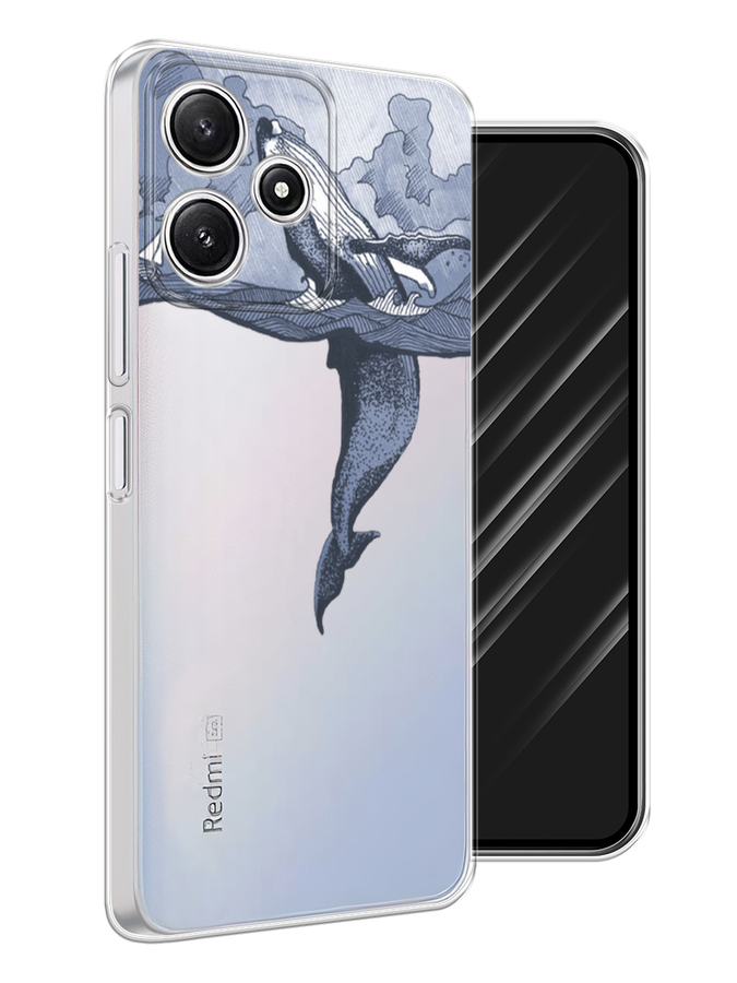 

Чехол Awog на Xiaomi Redmi 12 5G "Два измерения", Голубой;черный;прозрачный, 319650-1