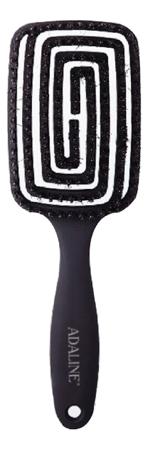 Щетка для волос Ibiza Hair Flat Plastic Brush Contour Adaline щетка для волос ibiza hair small ex2 40 мм