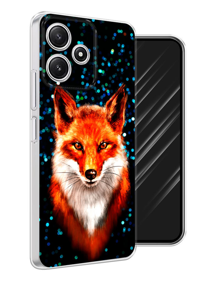 

Чехол Awog на Xiaomi Redmi 12 5G "Волшебная лиса", Оранжевый;черный;белый, 319750-1