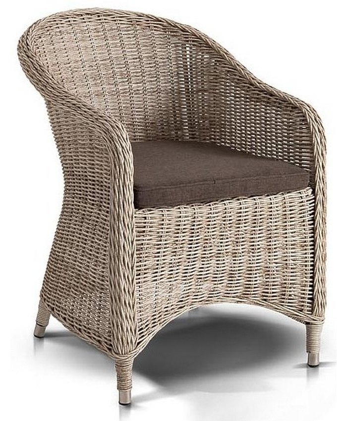 Кресло 4sis Равенна - бежевое 68x57x81 см.