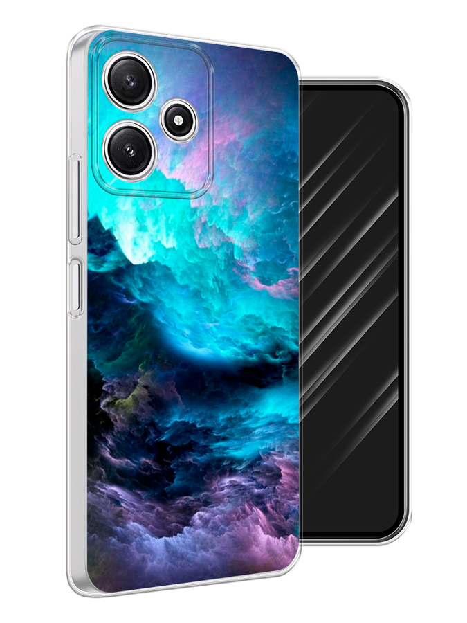 

Чехол Awog на Xiaomi Redmi 12 5G "Бирюзовое небо", Бирюзовый;фиолетовый;черный, 319750-1
