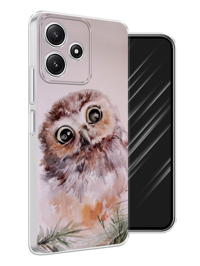 

Чехол Awog на Xiaomi Redmi 12 5G "Сова на розовом", Розовый;коричневый, 319750-1