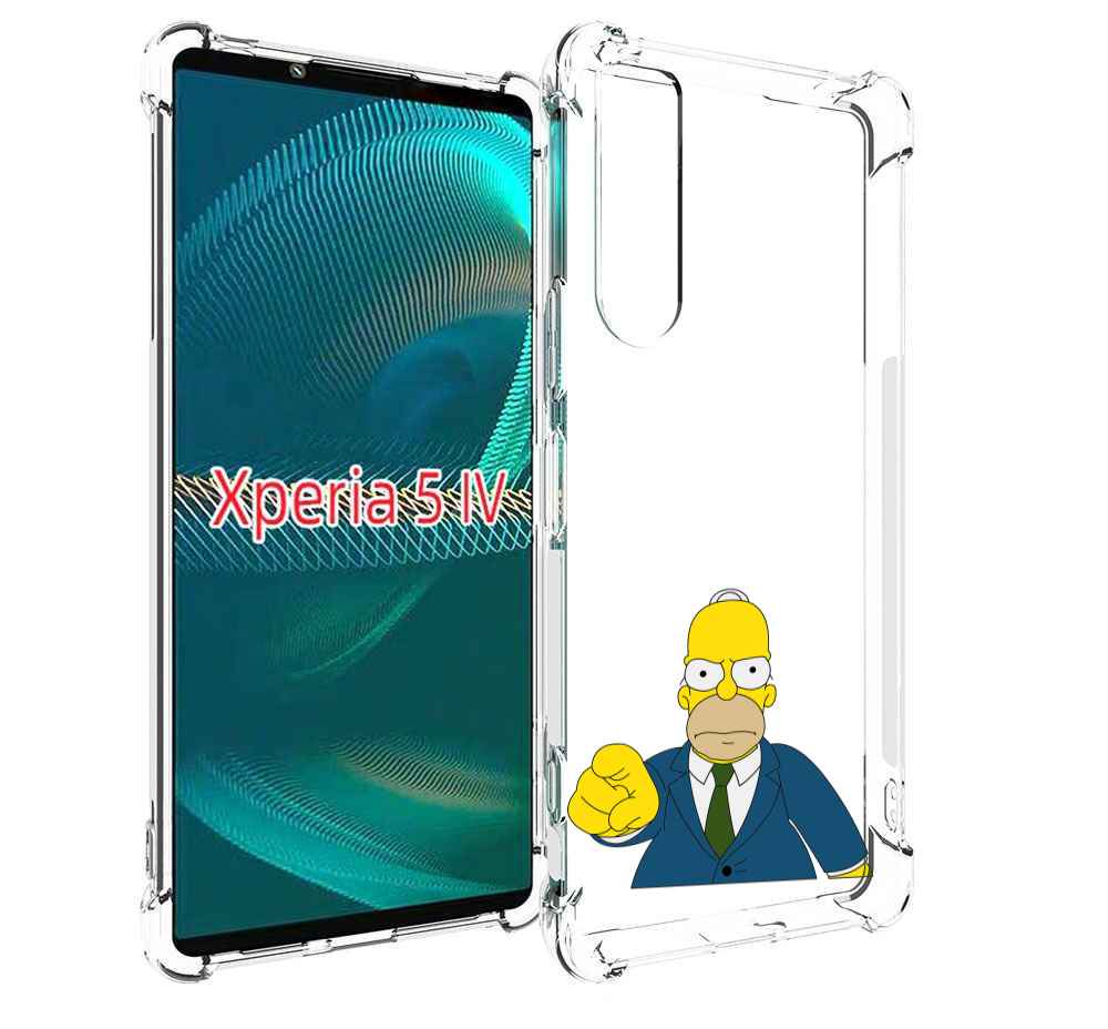 

Чехол MyPads гомер-злой для Sony Xperia 5 IV (5-4), Прозрачный, Tocco