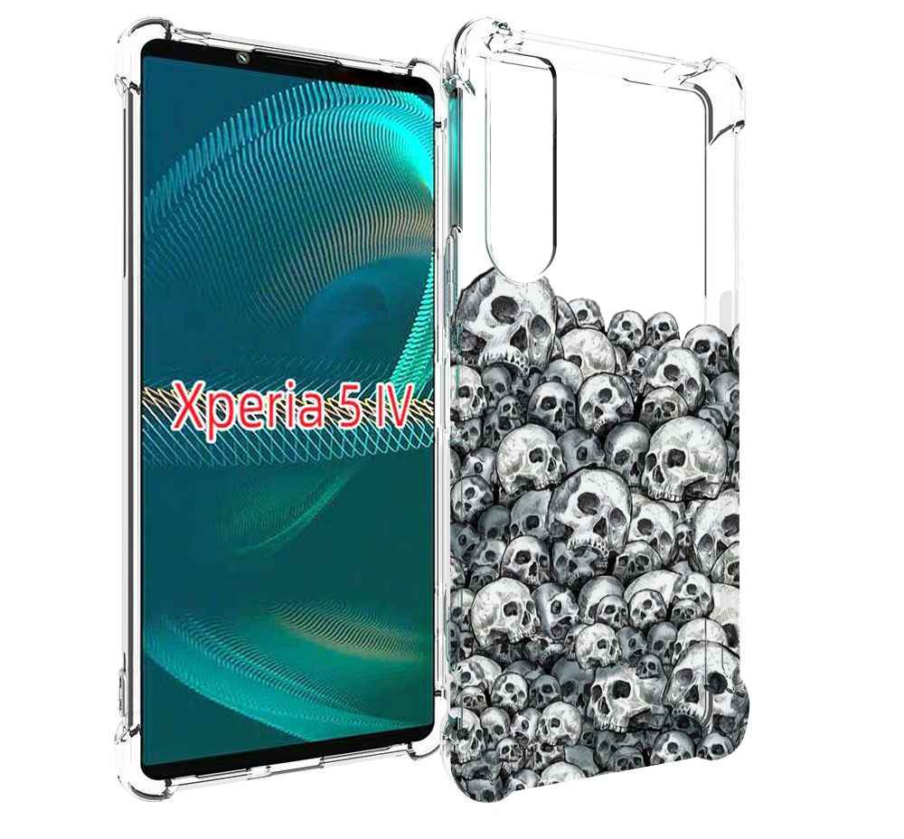 

Чехол MyPads гора из черепов для Sony Xperia 5 IV (5-4), Прозрачный, Tocco