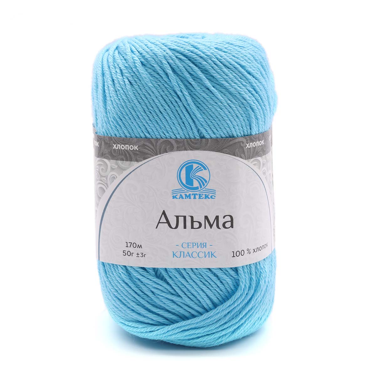 

Пряжа Камтекс 558710_00002 Альма 024 бирюза, Бирюзовый, 558710