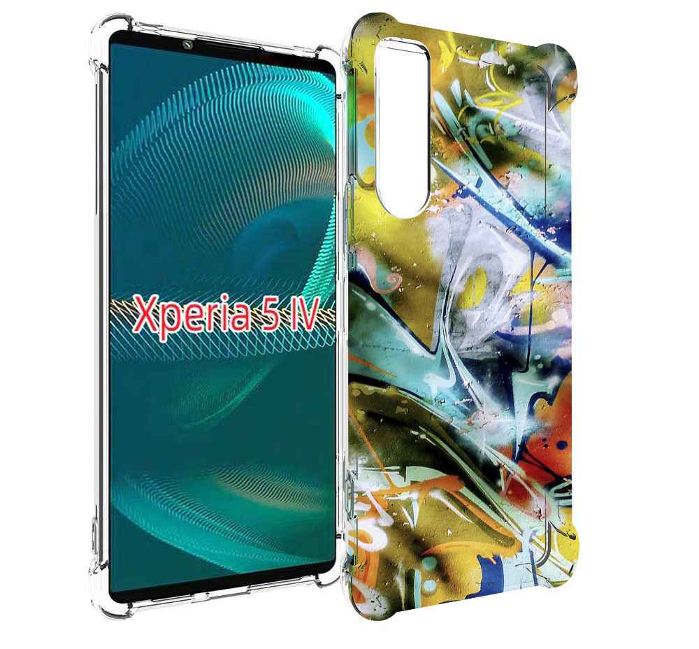 

Чехол MyPads граффити-хаос для Sony Xperia 5 IV (5-4), Прозрачный, Tocco