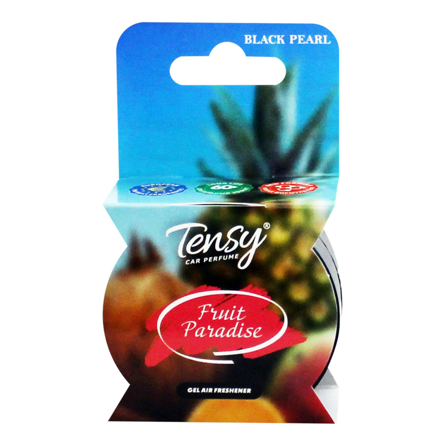

Ароматизатор гелевый Tensy Black pearl 60 г в ассортименте, Разноцветный