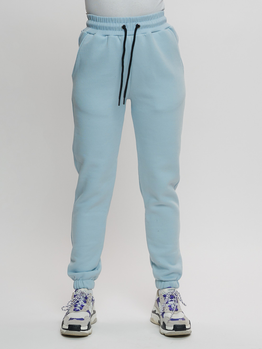 фото Спортивные брюки женские mtforce 1097 голубые 46 ru