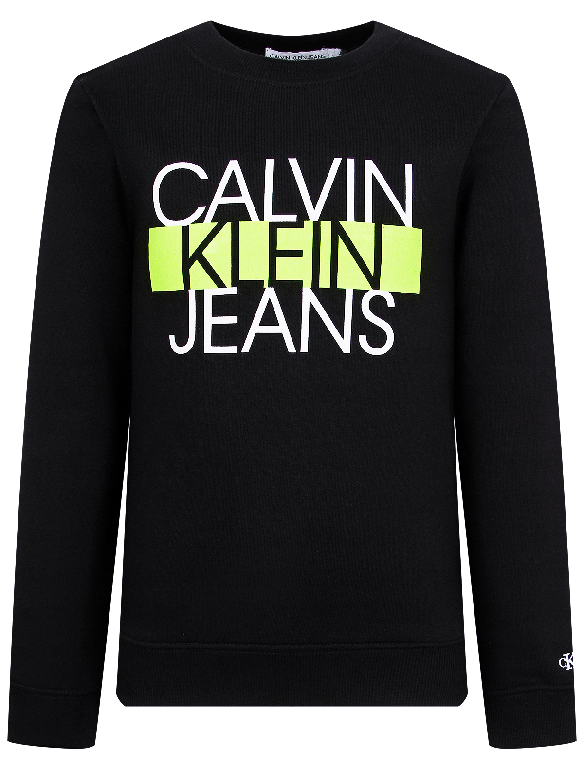 

Свитшот CALVIN KLEIN JEANS цв. черный, р. 128, IB0IB00540 BЕН