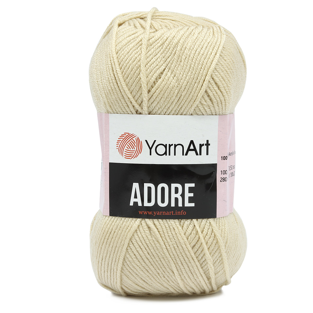 фото Пряжа yarnart 7730460_00003 adore 335 бежевый