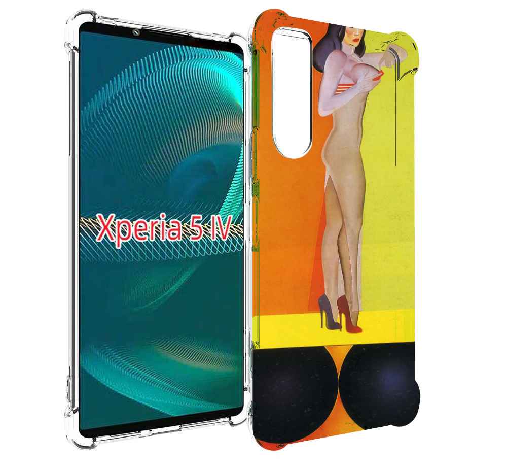 

Чехол MyPads девушка на шарах женский для Sony Xperia 5 IV (5-4), Прозрачный, Tocco