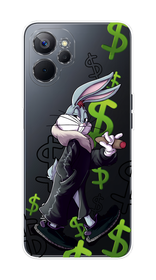 

Чехол на Realme 9i 5G "Rich Bugs Bunny", Зеленый;черный;голубой, 2514050-6
