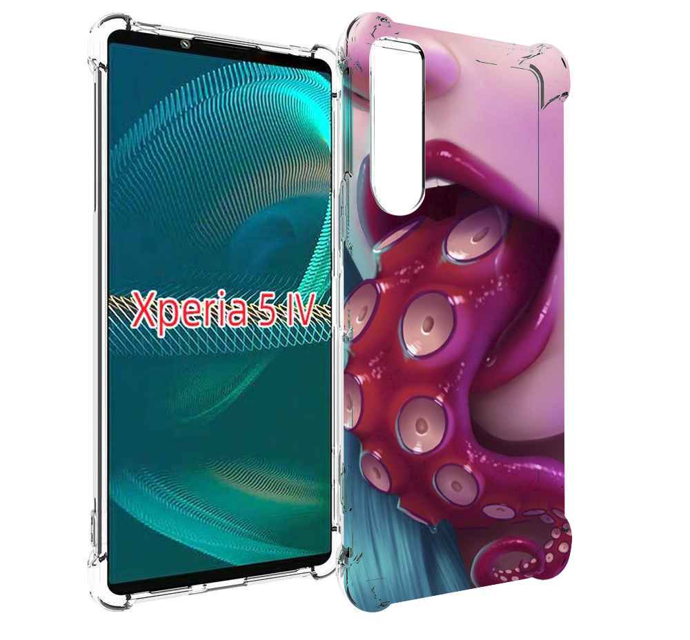 

Чехол MyPads девушка с щупальцой женский для Sony Xperia 5 IV (5-4), Прозрачный, Tocco