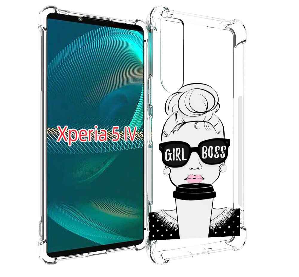 

Чехол MyPads девушка-босс женский для Sony Xperia 5 IV (5-4), Прозрачный, Tocco