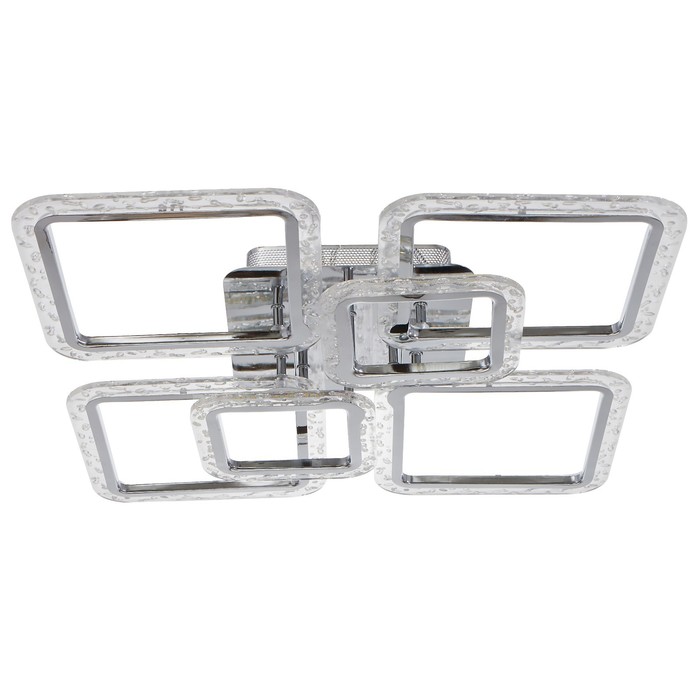 

Люстра с ПДУ 1834/6SL LED 156Вт 3000-6000К диммер серебро 56х56х13,5 см