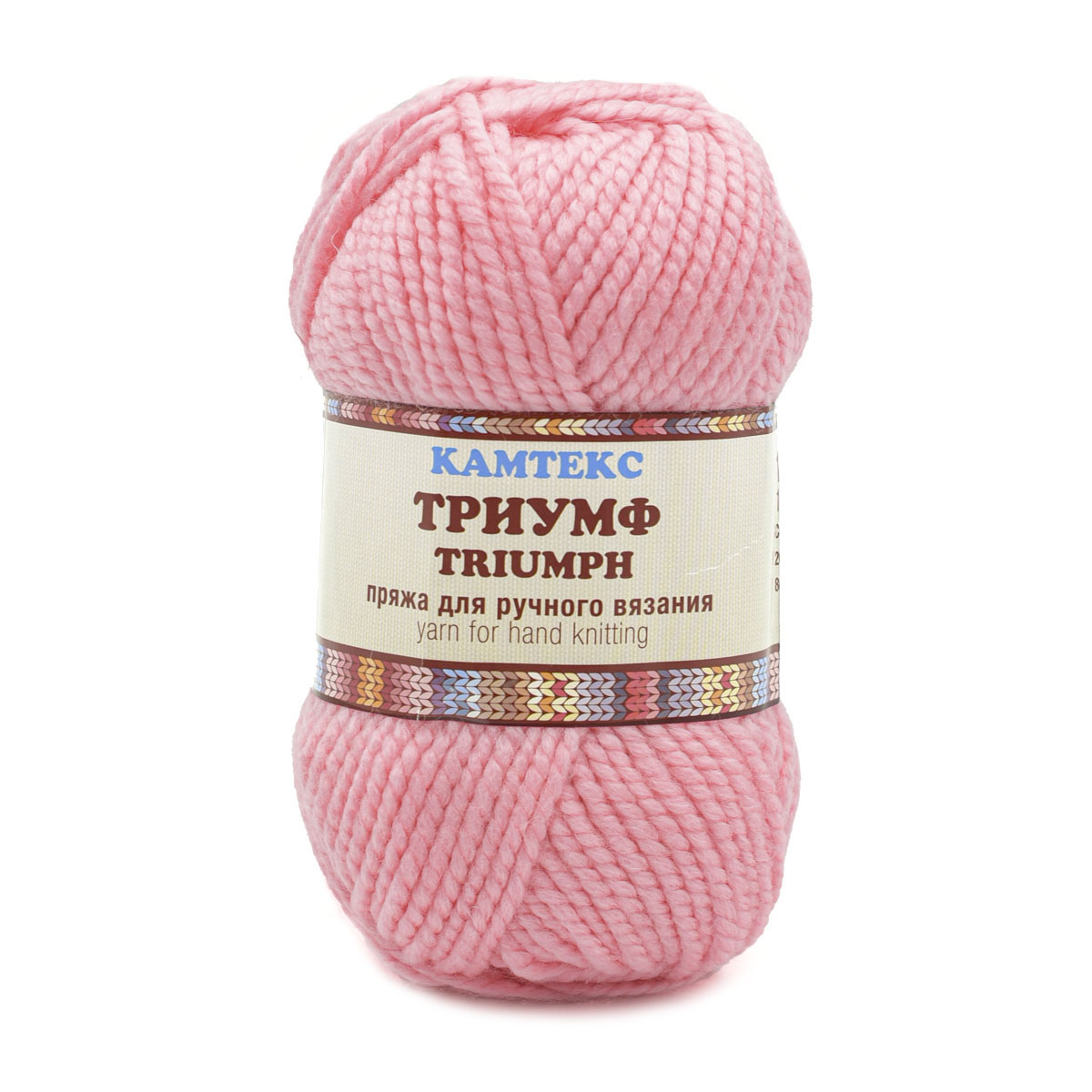 

Пряжа Камтекс 614014_00007 Триумф 056 розовый, Триумф