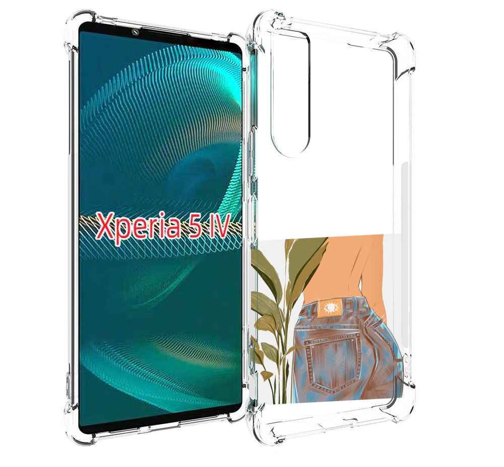 

Чехол MyPads девушка-в-джинсах для Sony Xperia 5 IV (5-4), Прозрачный, Tocco