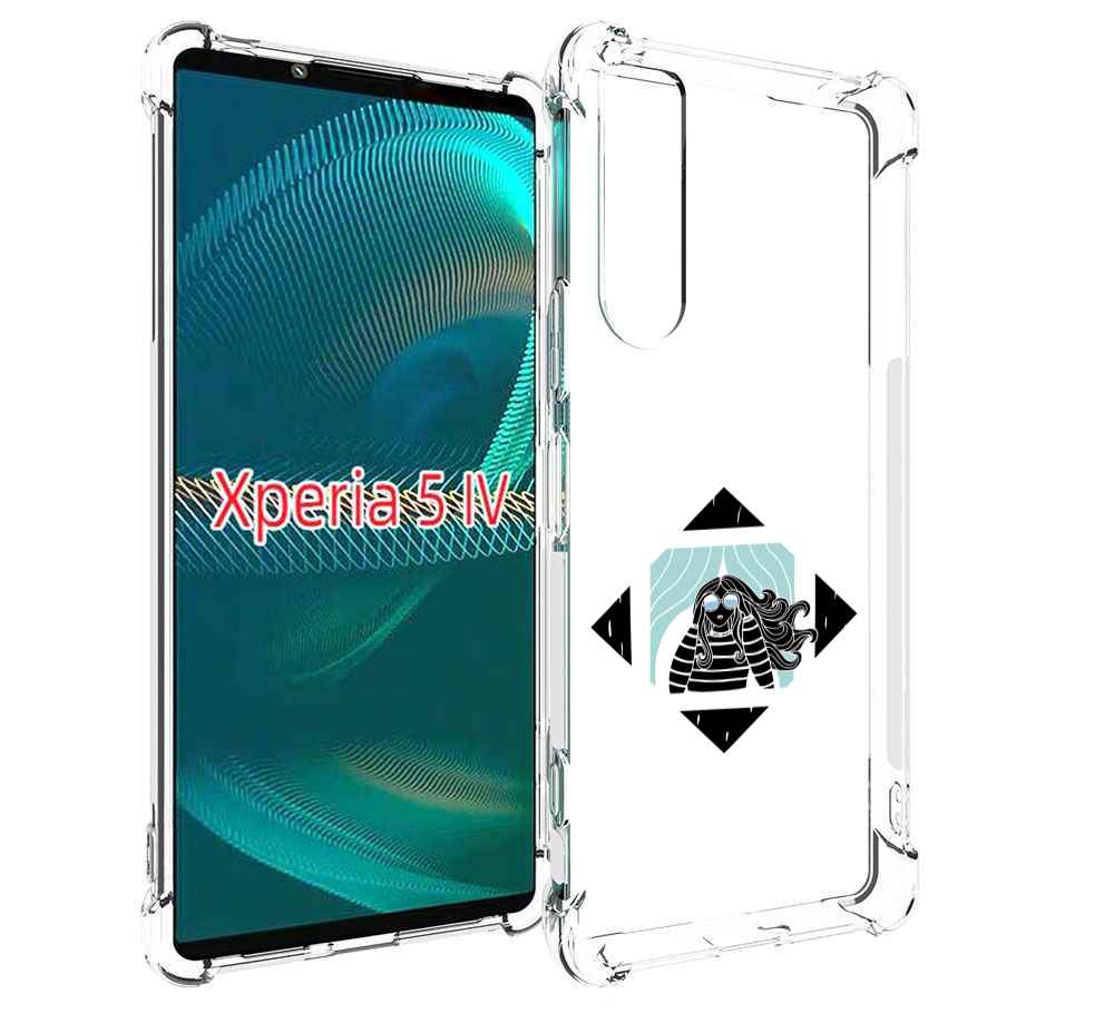 

Чехол MyPads девушка-в-квадратике для Sony Xperia 5 IV (5-4), Прозрачный, Tocco