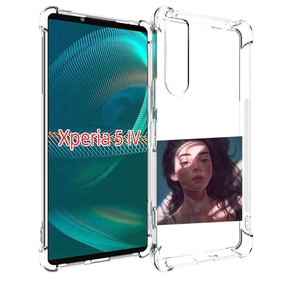 

Чехол MyPads девушка-в-лучах женский для Sony Xperia 5 IV (5-4), Прозрачный, Tocco