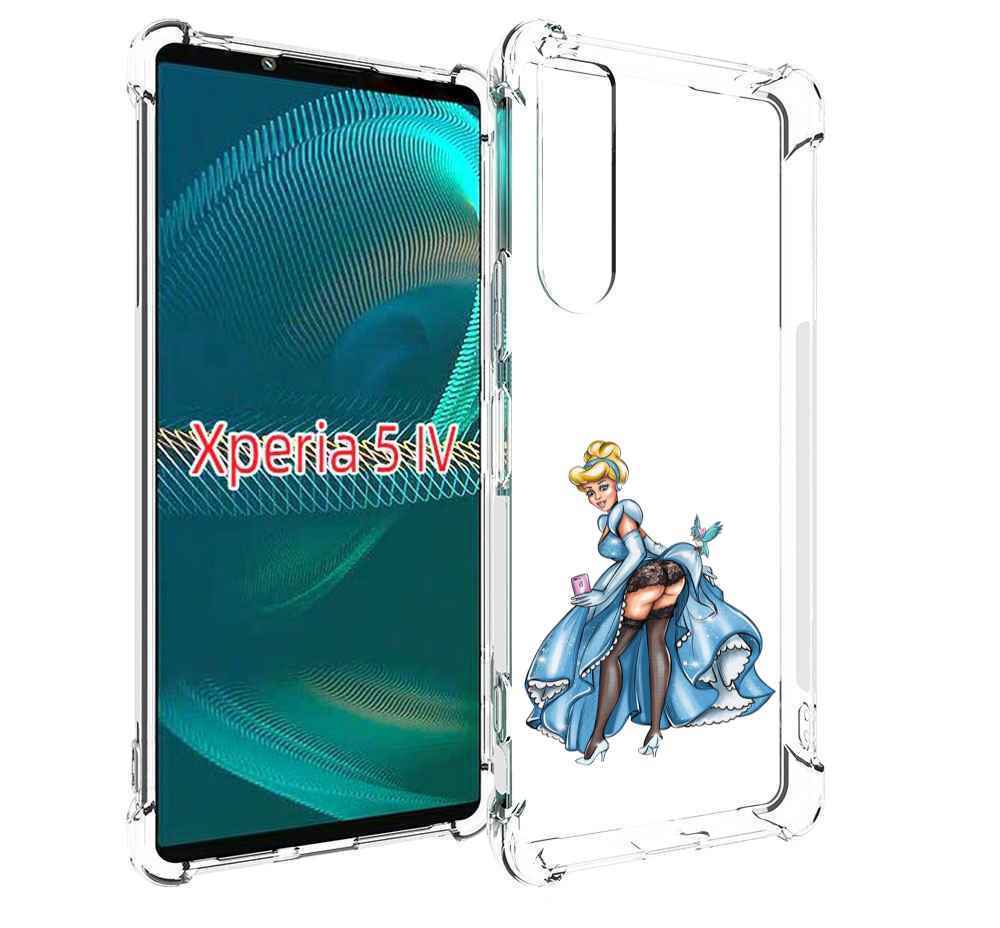 

Чехол MyPads девушка-в-платье-красивая женский для Sony Xperia 5 IV (5-4), Прозрачный, Tocco