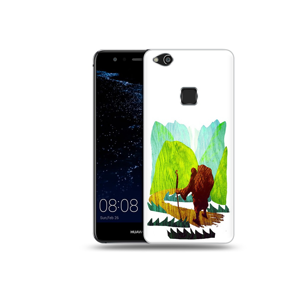 

Чехол MyPads Tocco для Huawei P10 Lite Лесная тропа (PT62135.59.106), Прозрачный, Tocco