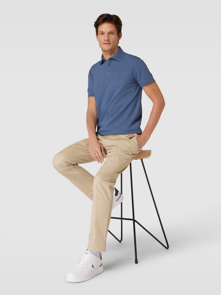 

Футболка мужская Tommy Hilfiger MW0MW17771 синяя XS, Синий, MW0MW17771