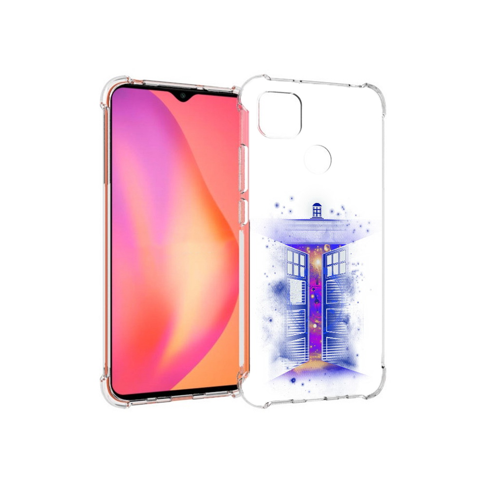 

Чехол MyPads Tocco для Xiaomi Redmi 9C фиолетовый уголок абстракция (PT152115.265.659), Прозрачный, Tocco