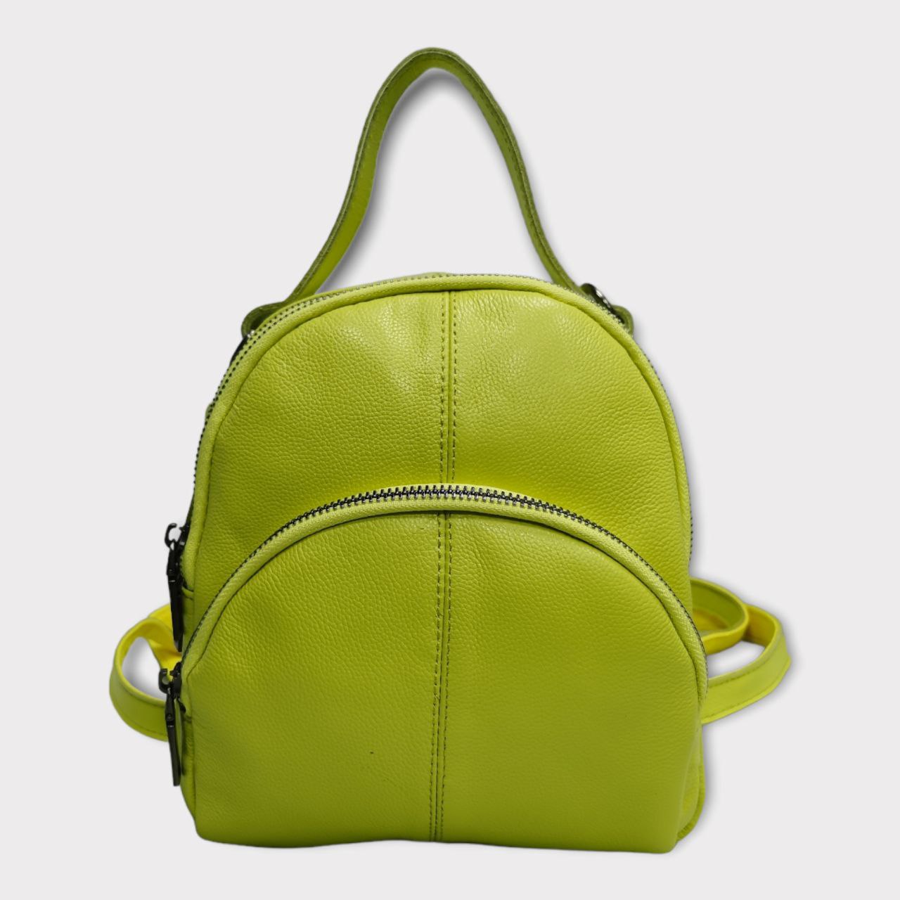 Сумка-рюкзак женская BRUONO STN-9029 зеленая, 21х19х8 см