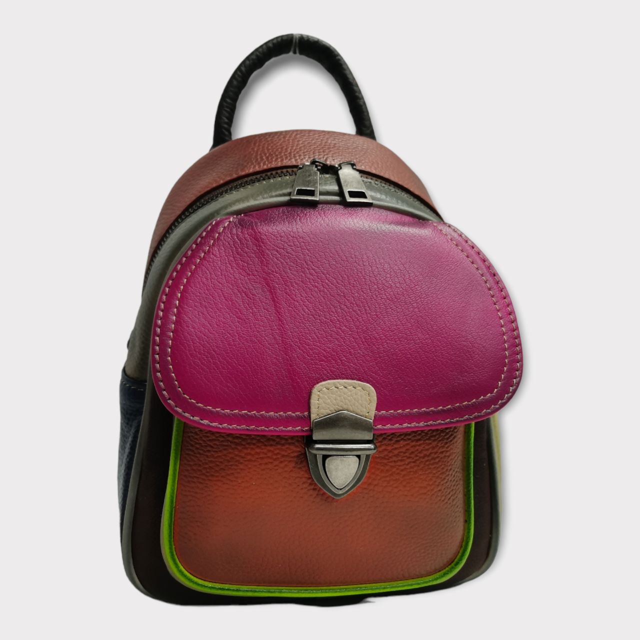 Сумка-рюкзак женская BRUONO STN-9151 разноцветная, 22х18х9 см