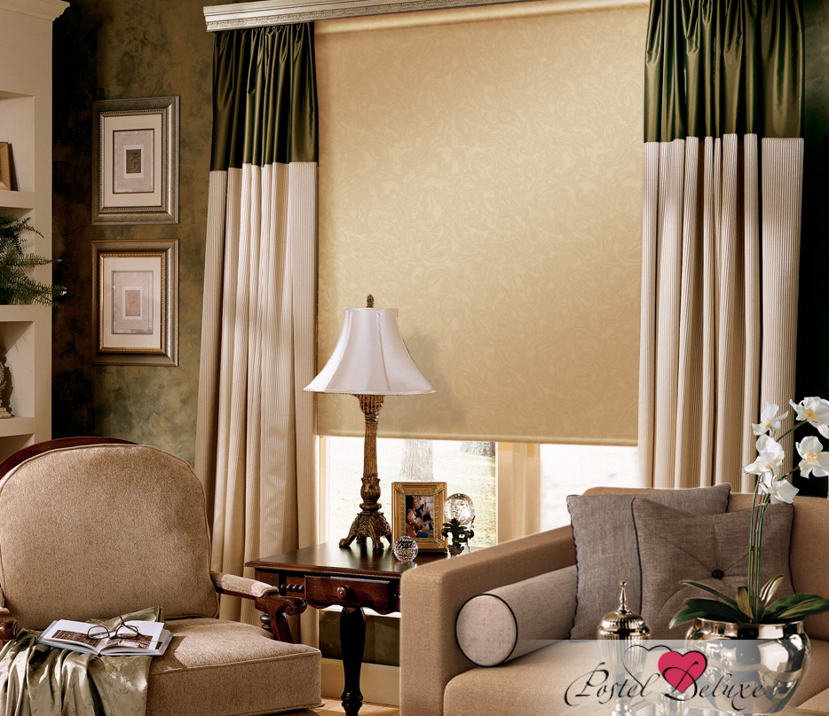 

Штора рулонная Eskar 88930160160 160x160 см капучино, Арабеска Люкс