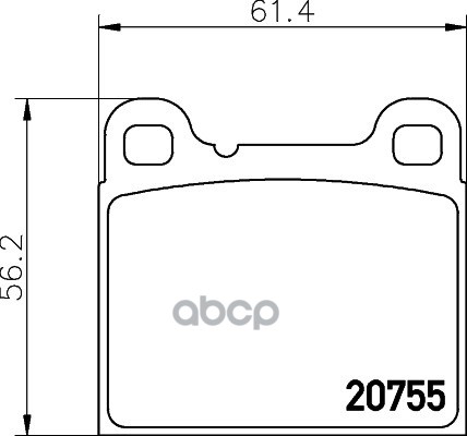 

Тормозные колодки HELLA PAGID/BEHR 8db355008801